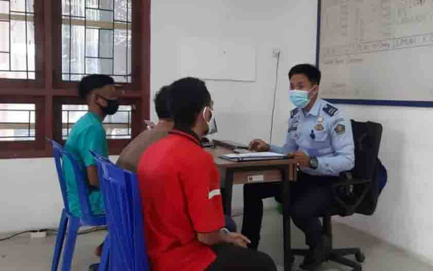 3 WBP Lapas Sukamara Terima Hak Asimilasi