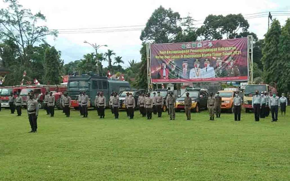 Wabup Barito Timur: Jangan Lengah Terhadap Potensi Karhutla
