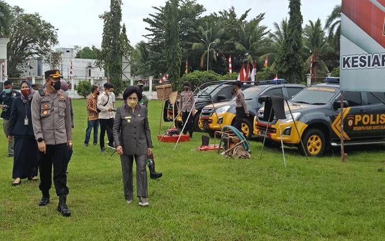 Wakil Bupati Barito Selatan Tekankan Beberapa Hal ini Dalam Penanggulangan Karhutla