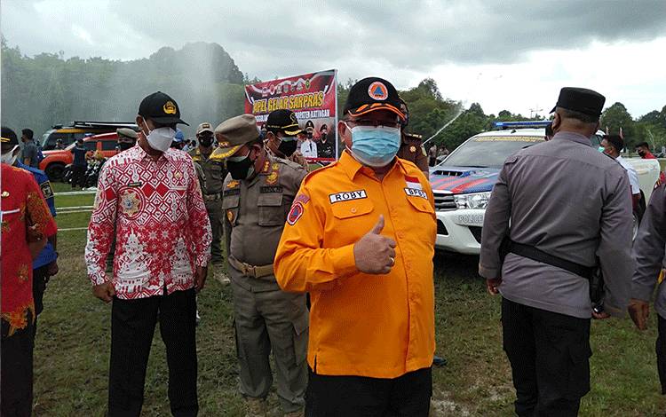 Ini Sarpras Disiapkan BPBD Katingan Hadapi Kemarau