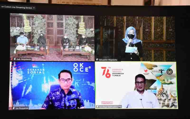 Menparekraf Gali Potensi di Bumi Majapahit