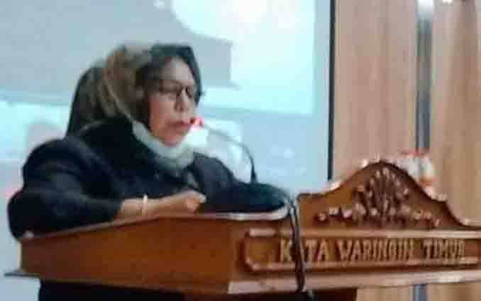 Sekretaris Fraksi PAN DPRD Kotawaringin Timur (Kotim), Megawati.