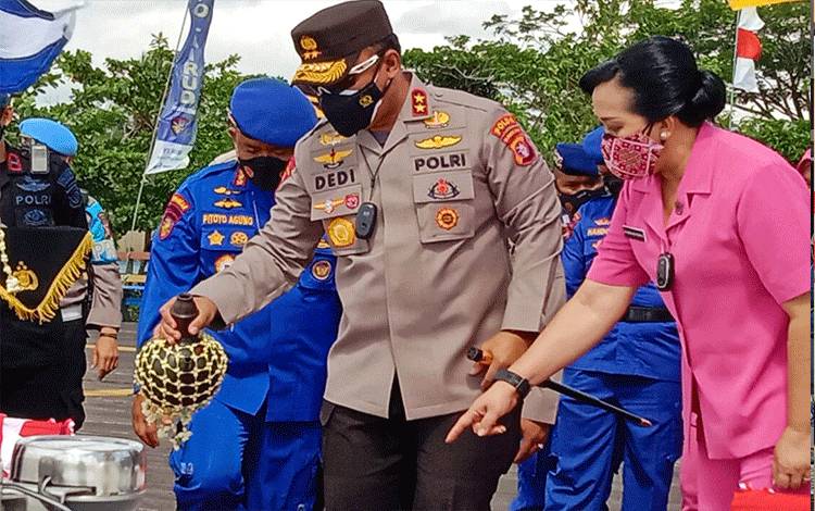 Ditpolairud Polda Kalteng Miliki Kapal Pemburu Baru
