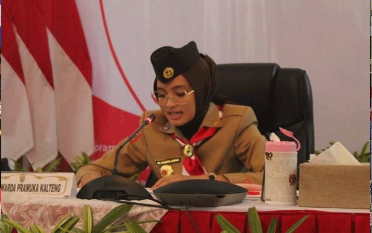 Anggota Pramuka Harus Jadi pelopor Disiplin Protokol Kesehatan
