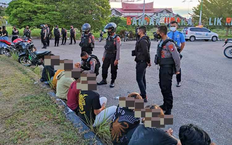 Puluhan Pembalap Liar di Palangka Raya Diamankan Polisi