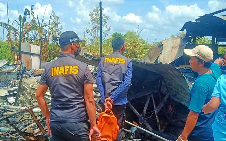 Gudang Peralatan Mesin Mobeler di Palangka Raya Ludes Terbakar