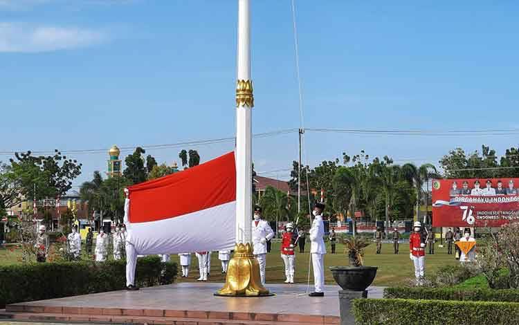 Upacara Hari Kemerderkaan di Palangka Raya Digelar Secara Terbatas