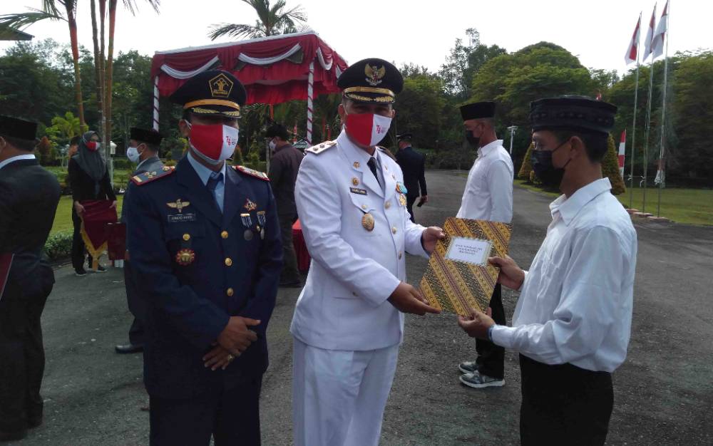 364 Warga Binaan Lapas Narkotika Kasongan Terima Remisi Kemerdekaan