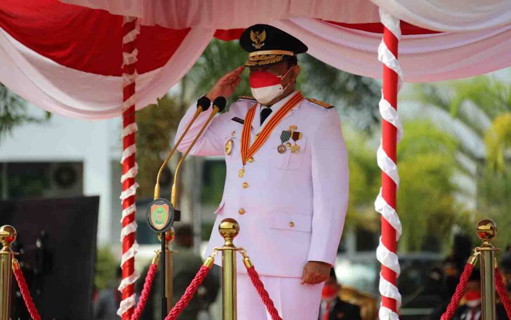 Upacara Sederhana Tidak Mengurangi Makna HUT ke 76 Kemerdekaan RI