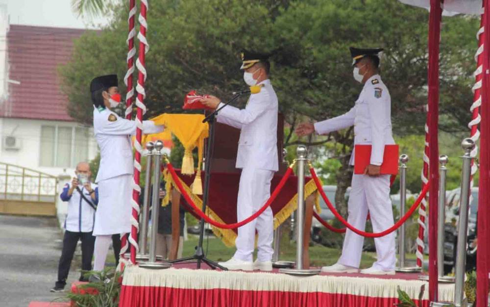 Ini Harapan Bupati Gunung Mas pada Peringatan HUT ke-76 Kemerdekaan RI