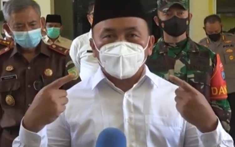 Gubernur Kalteng Minta Kabupaten dan Kota Fokus Penanganan Covid-19