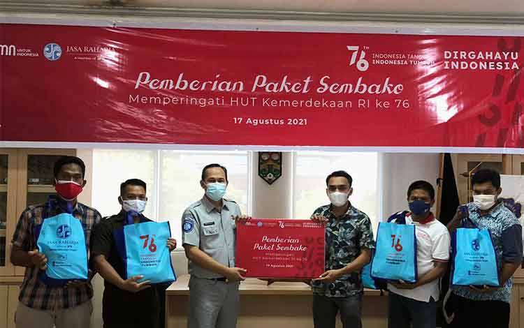 Jasa Raharja Berbagi Sembako Warga Terdampak Covid-19?