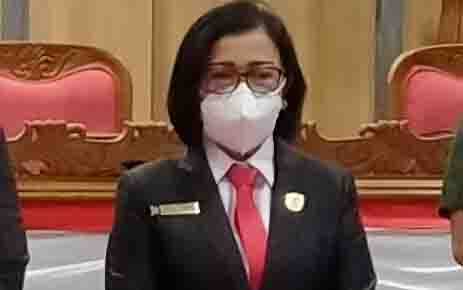 Ketua DPRD Kotawaringin Timur, Rinie Anderson.