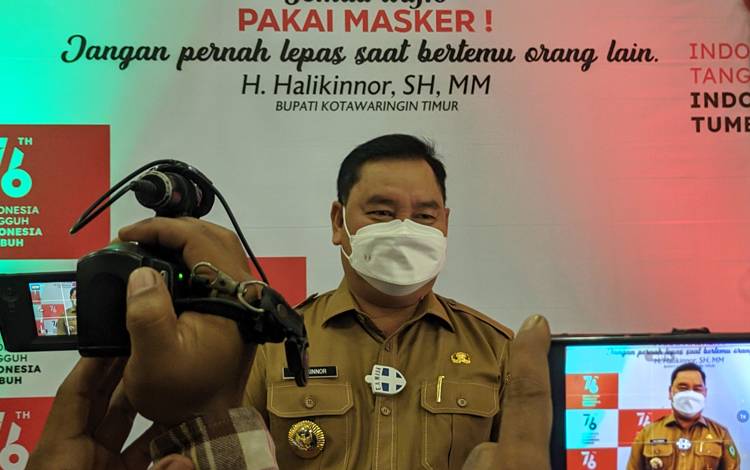 Kotim Masih Zona Oranye Covid-19
