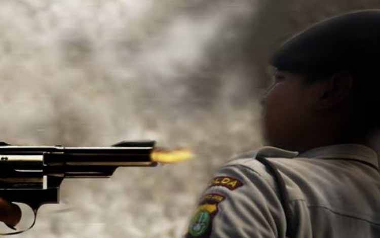 Polisi Tewas Ditembak Saudara Sendiri