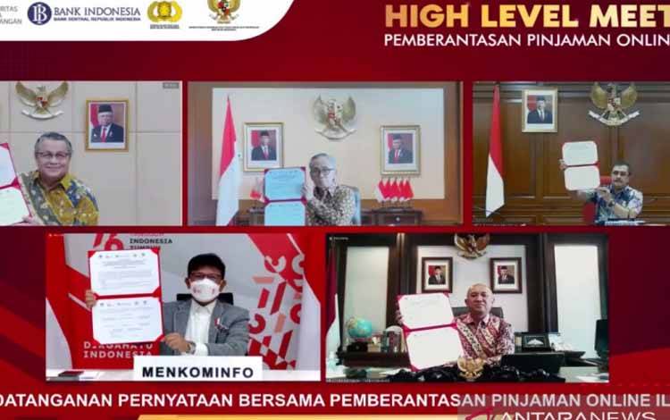 Penguatan Kerjasama Institusi Persempit Ruang Gerak Pinjaman Online Ilegal