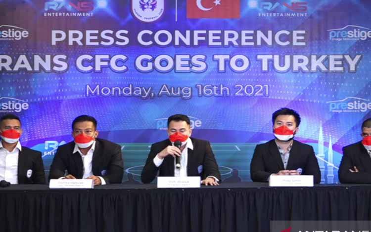 Rans Cilegon FC Sudah Tiba di Kota Konya untuk Uji Coba