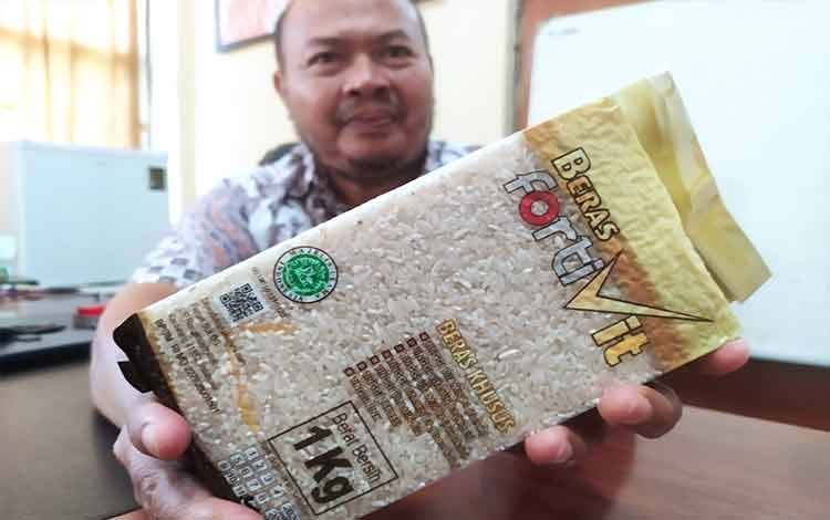 Masyarakat Kalteng Mulai Tertarik Konsumsi Beras Bervitamin
