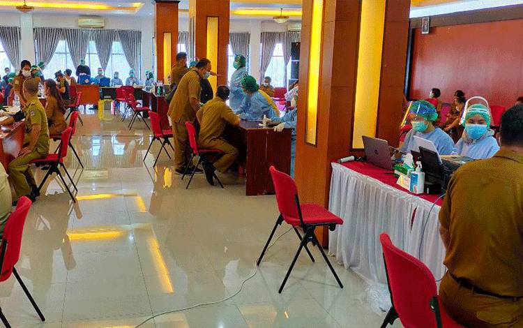 40 Persen Lebih Warga Murung Raya Sudah Divaksin