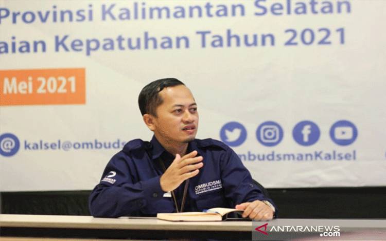 Kepala Ombudsman Kalsel Hadi Rahman. ANTARA/Sujudmariono
