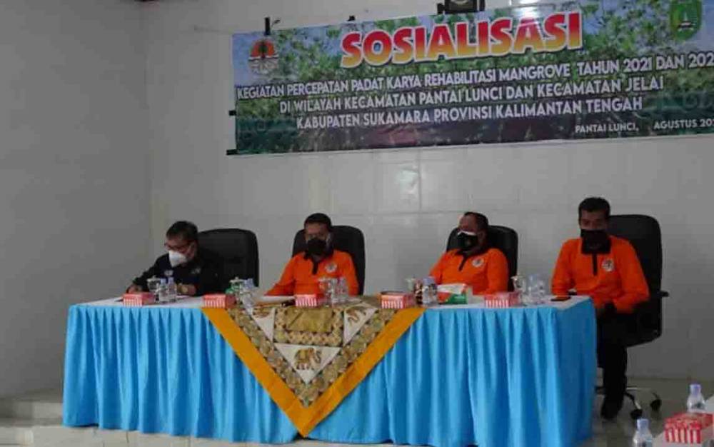 DLH Sosialisasikan Percepatan Rehabilitasi Mangrove dalam Rangka PEN