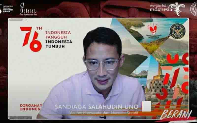 Sandiaga Uno Ajak Generasi Muda Jadikan Indonesia Pusat Ekowisata Dunia