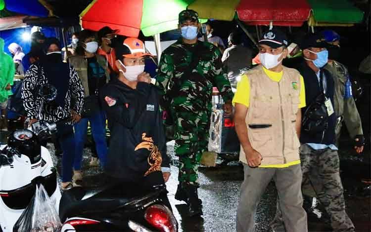 Tim Satgas Penanganan Covid-19 Awasi Penerapan Prokes di Pasar