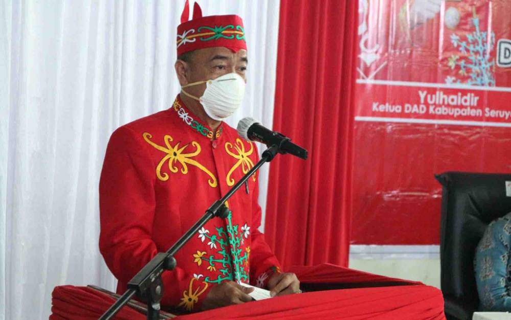 Pemkab Seruyan Harapkan Peran Lembaga Adat Bantu Atasi Pandemi Covid-19