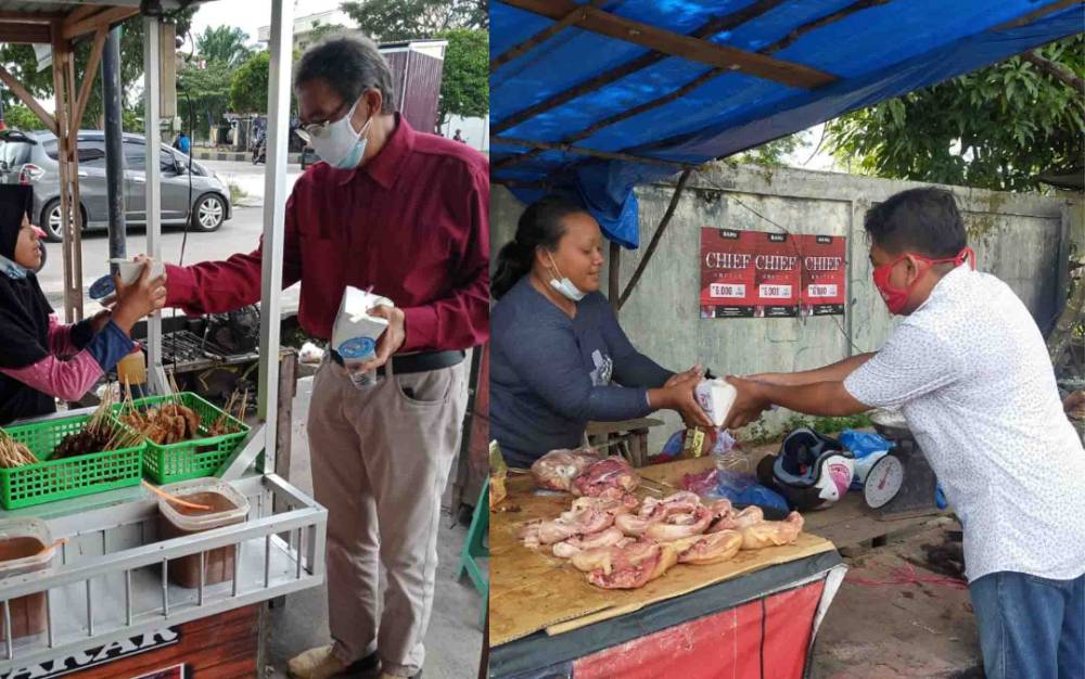Membeli dari UMKM, Dibagikan kepada yang Membutuhkan