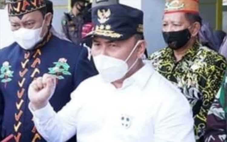 Gubernur Kalteng H Sugianto Sabran