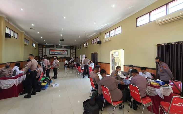 Wasrik 5 Polres dan Ditpolairud Polda Kalteng Dilakukan di Polres Kotim
