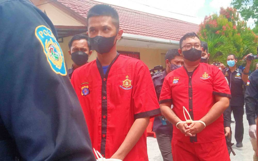 Polisi Ringkus 2 Pengedar Bersama Barang Bukti Sabu Lebih 8 Ons di Palangka Raya