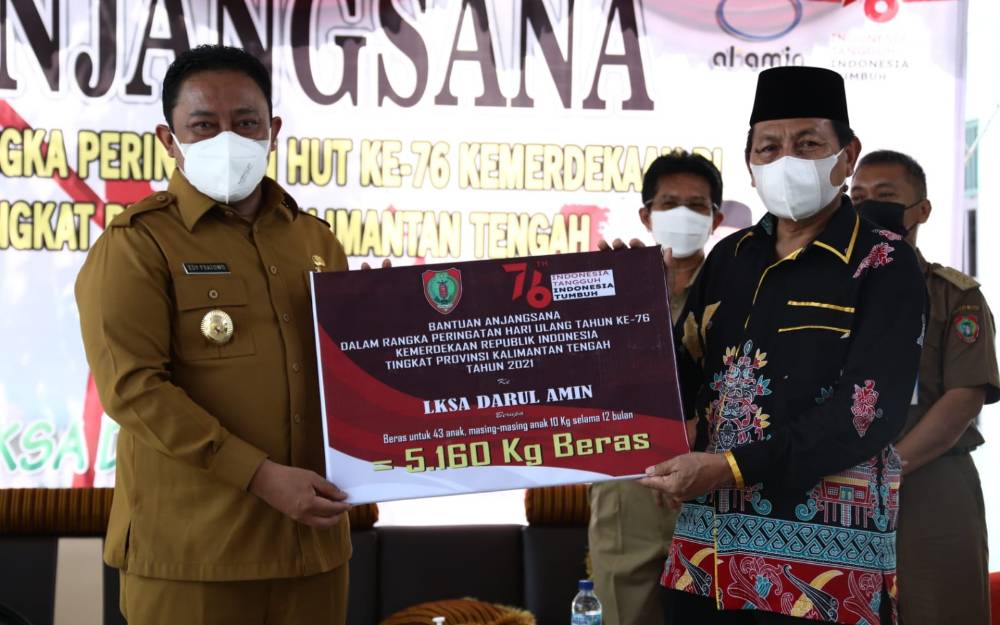 Wakil Gubernur Kalteng Anjangsana ke LKS Darul Amin