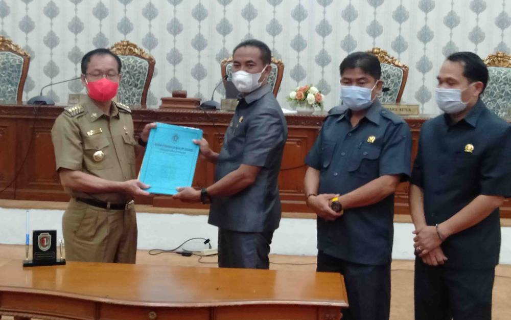 Pemkab dan DPRD Katingan Sepakati Perubahan KUA PPAS 2021