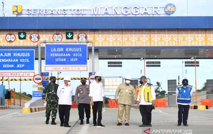 Ruas Tol Balikpapan - Samboja Gratis Selama 2 Pekan