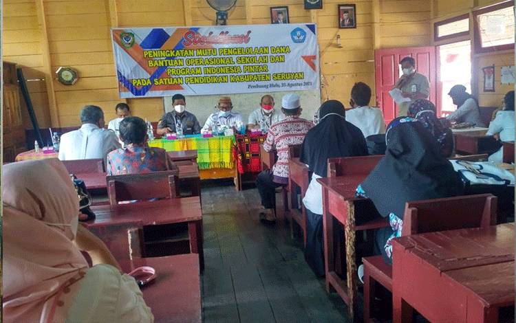 Kepala Sekolah di Seruyan diminta Lebih Kreatif dan Inovatif