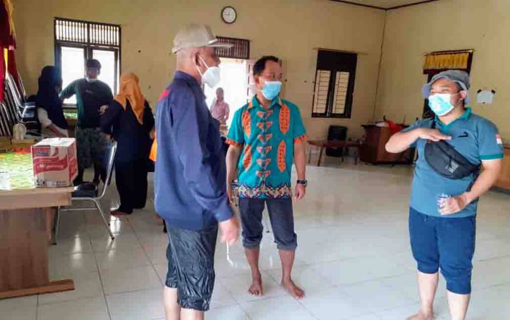 Stok Obat Obat-obatan Aman, Pelayanan Puskesmas Tumbang Penyahuan Dialihkan ke Aula Kecamatan