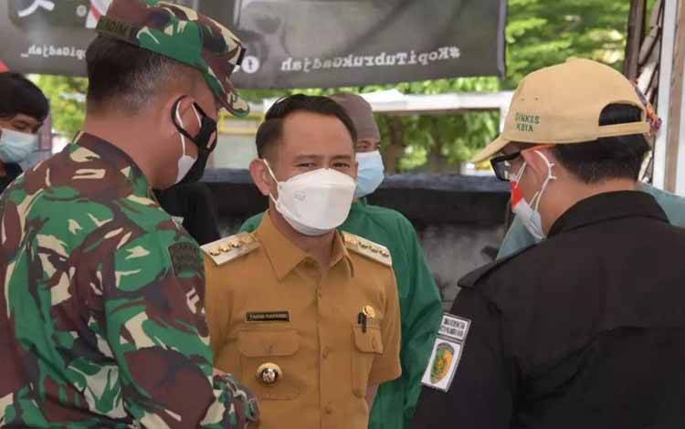 Pemko Palangka Raya Upayakan Vaksin Dosis I dan II Seimbang