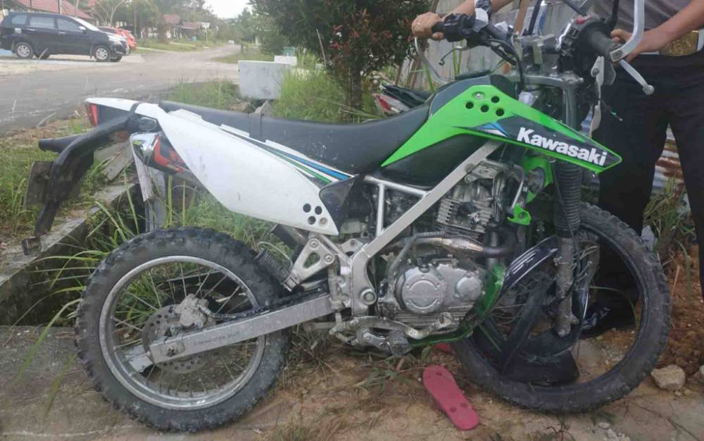 2 Pengendara Motor Tewas Usai Bertabrakan di Jalan Palangka Raya - Kuala Kurun