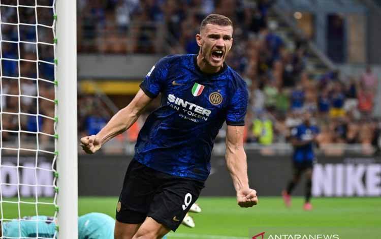 Edin Dzeko Akui Merasa Nyaman Bermain untuk Inter Milan
