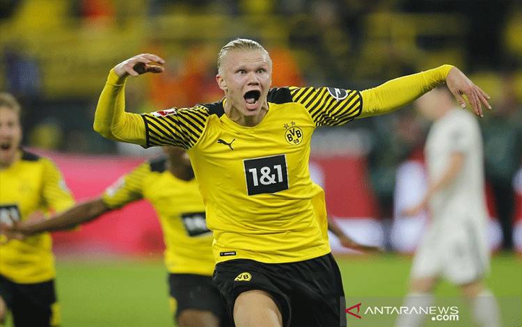 Haaland Cetak Gol Larut Antar Dortmund Menang Dramatis atas Hoffenheim
