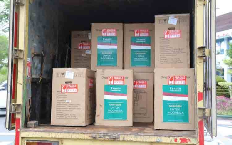 Pemprov Kalteng Terima Bantuan Oxygen Concentrator dari PT Karya Dewi Putra