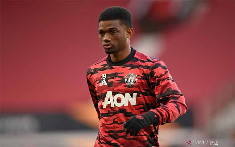 Alami Cedera Paha, Amad Diallo Batal Dipinjamkan United ke Fayenoord