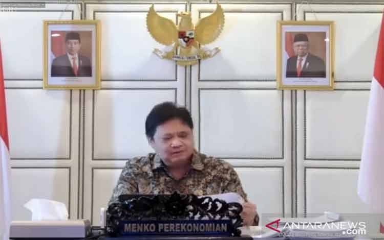Menko Airlangga : Realisasi PEN Capai 45,8 Persen