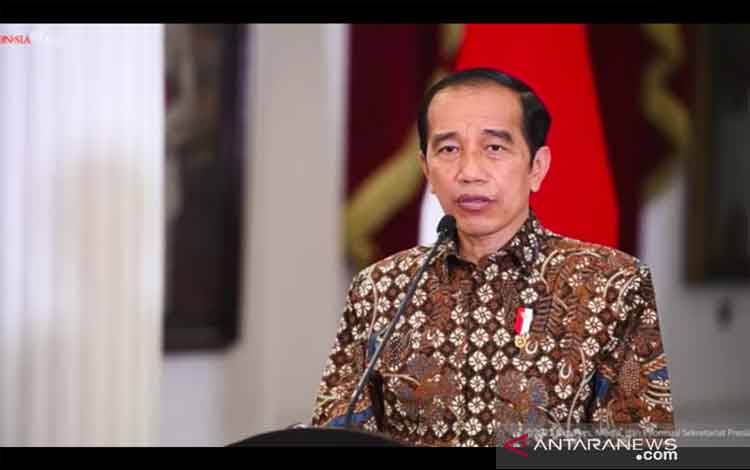 Jokowi: Kunci Pertumbuhan Ekonomi 2022 Hanya Pengendalian COVID-19
