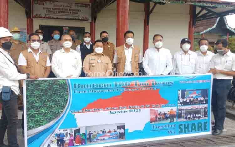 Perusahaan Bantu 25 Ton Beras untuk Korban Banjir di Kotim