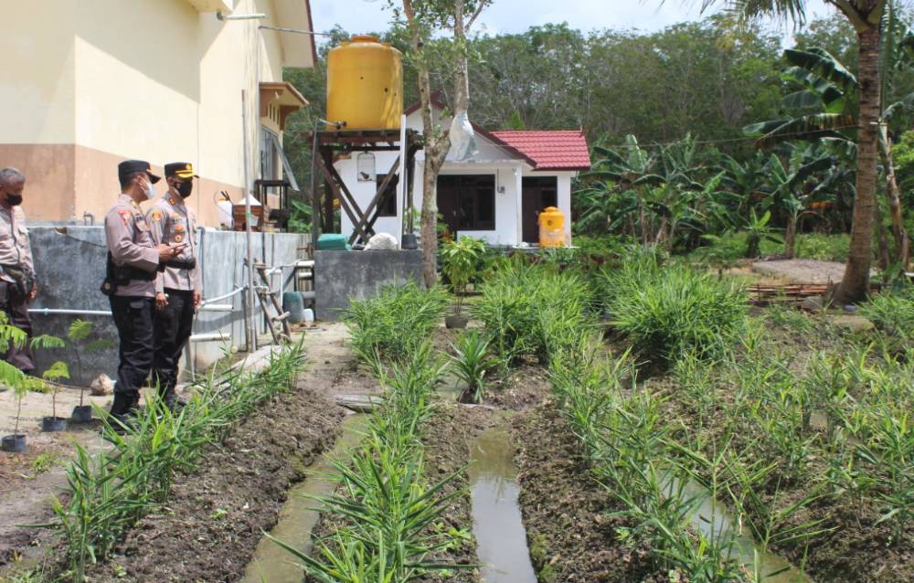 Kapolres Seruyan  Dorong Peningkatan Ketahanan Pangan Masyarakat