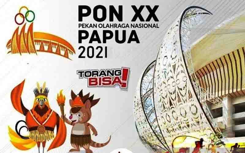 PON XX Papua berlangsung 2 - 15 Oktober 2021. (foto : HO-PB PON Papua)