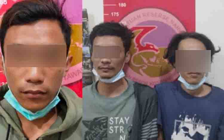 Tiga Pemuda di Sampit Diringkus Polisi Karena Jadi Pengedar Sabu