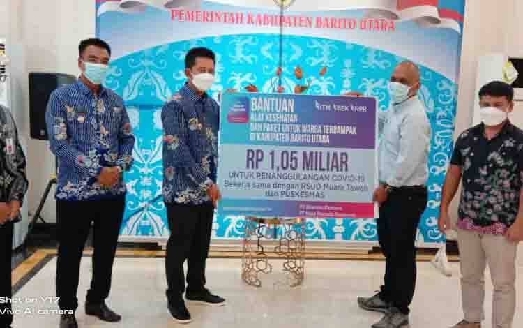 Pemkab Barito Utara Terima Bantuan Alat Kesehatan